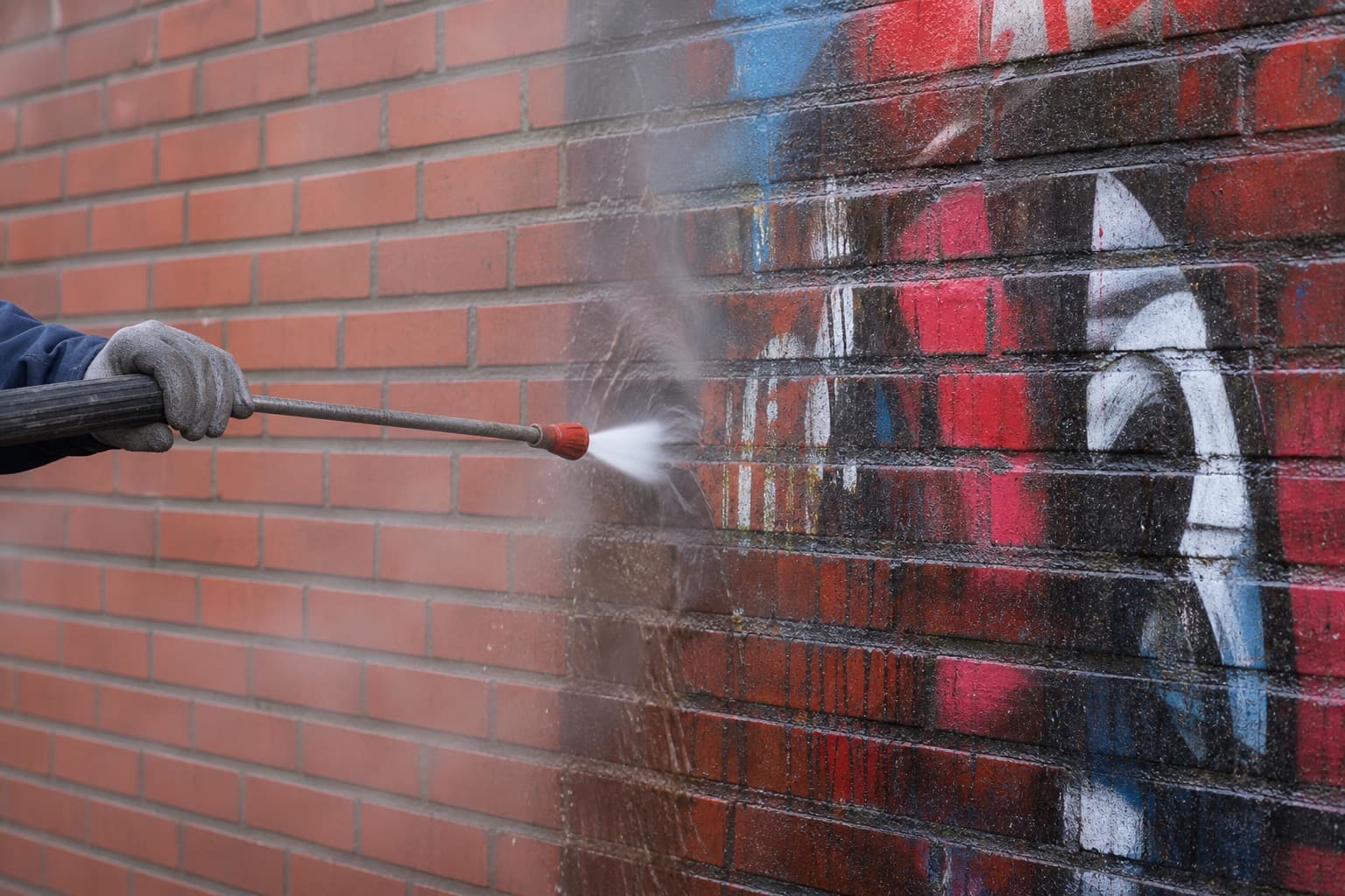 Graffitientfernung in Bielefeld & OWL – Wertvoll Graffitientfernung